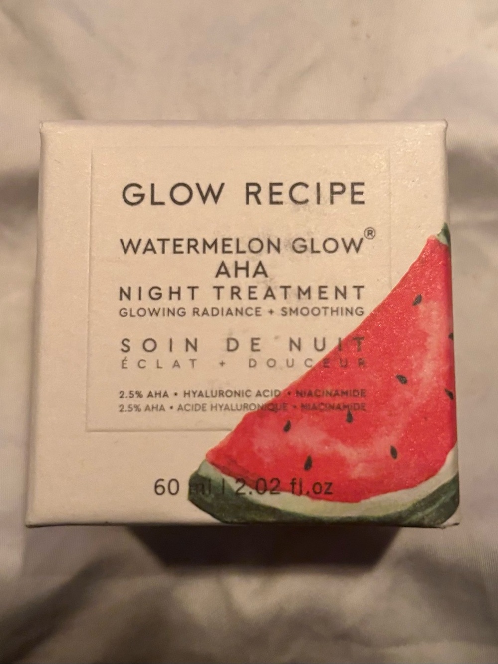 Glow Recipe Watermelon Glow AHA Night Treatment - 2.02 Fl oz